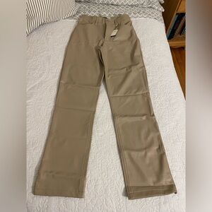 NWT Abercrombie & Fitch 90's Straight Leather Pants